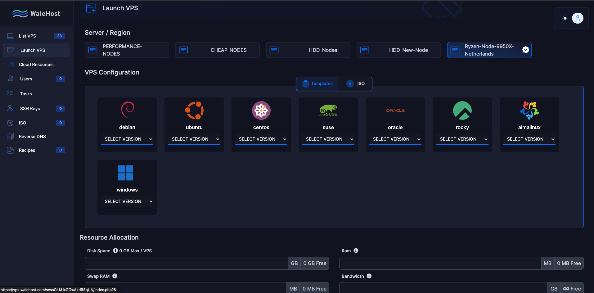 Panel screenshot 2